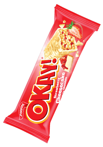 OKAY! Strawberry Cheesecake White Chocolate